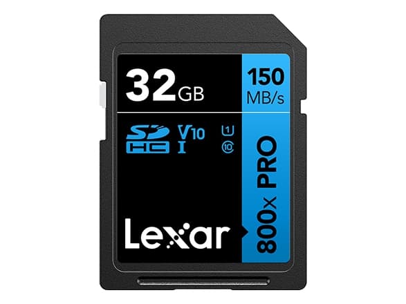 MINNE SDHC 32 GB UHS-I/LSD0800P032G-BNNNG LEXAR