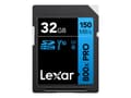 Miniatyrbilde 1 av 5: MINNE SDHC 32 GB UHS-I/LSD0800P032G-BNNNG LEXAR