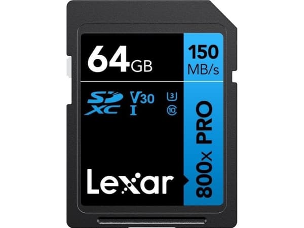 Minnekort MINNE SDXC 64GB UHS-I/LSD0800P064G-BNNNG LEXAR