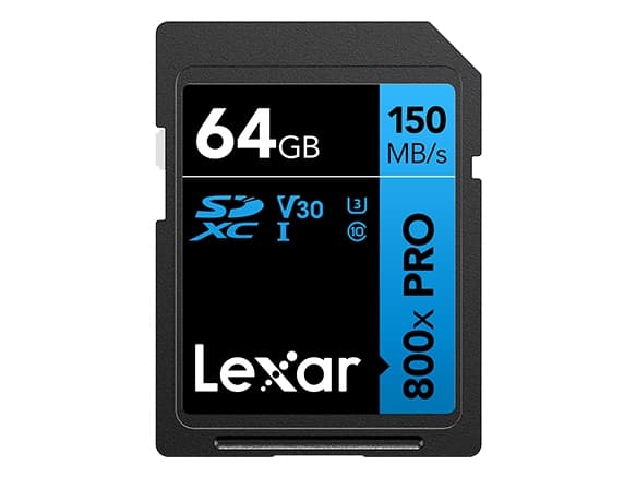Minnekort MINNE SDXC 64GB UHS-I/LSD0800P064G-BNNNG LEXAR