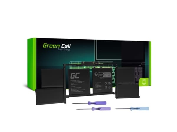 Green Cell - Batteri för bärbar dator (likvärdigt med: Apple A1820) - litiumpolymer - 6-cells - 6600 mAh - 75 Wh - svart