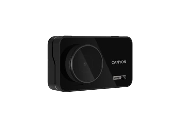 Canyon DVR25GPS, 3.0'''' IPS (640x360), touch screen, WQHD 2.5K 2560x1440@60fps, NTK96670, 5 MP CMOS Sony Starvis IMX335 image sensor, 5 MP camera, 1