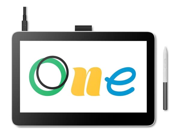 Wacom One 13 touch Pen display - Digitaliserare med LCD-bildskärm - kabelansluten - USB-C
