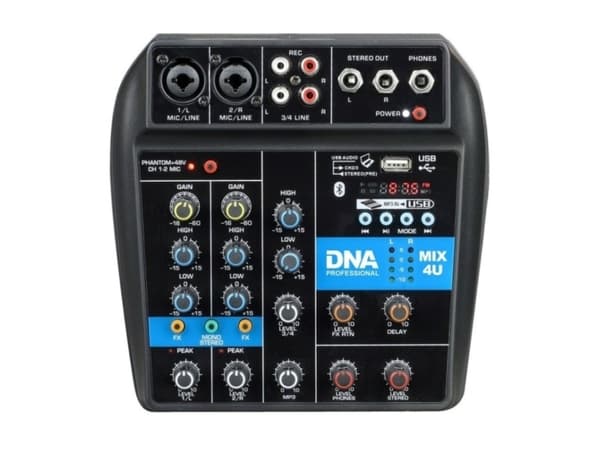 DNA DNA MIX 4U - Mikser audio USB MP3 Bluetooth analogow