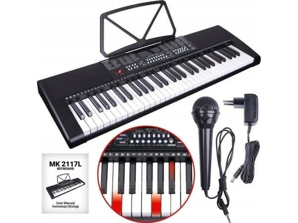 MK 2117L KEYBOARD - Orgelklaviatur för barn LED