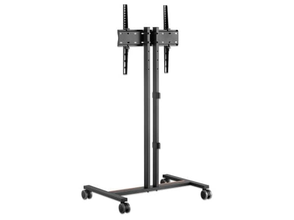 Manhattan 462068, 86,4 cm (34"), 139,7 cm (55"), 200 x 200 mm, 400 x 400 mm, Bokträ, Plast, Stål, Svart