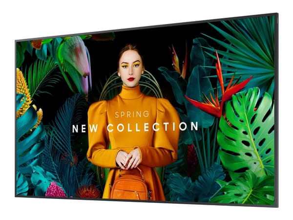 Samsung LH65QMCEBGCXEN, Digitaalinen litteä infotaulu, 165,1 cm (65"), LCD, 3840 x 2160 pikseliä, Wi-Fi musta