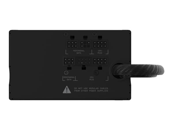 NZXT C-Series C750 - Strømforsyning (intern) - ATX12V 2.4/ EPS12V 2.92 - 80 PLUS Bronze - AC 115/230 V - 750 watt - aktiv PFC - Europa - matt svart