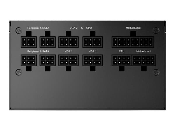 MSI MAG A650GL - Strømforsyning (intern) - ATX12V / EPS12V - 80 PLUS Gold - AC 100-240 V - 650 watt - aktiv PFC