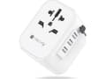 Miniatyrbilde 1 av 5: Techly Techly reiseadapter EU/UK/USA Strømplugger Lader 3x USB