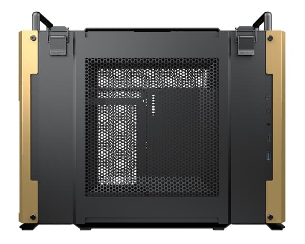 COUGAR Gaming 385QM90.0011, Small Form Factor (SFF), PC, Grå, Mini-ITX, Kraft indikator, 7 cm