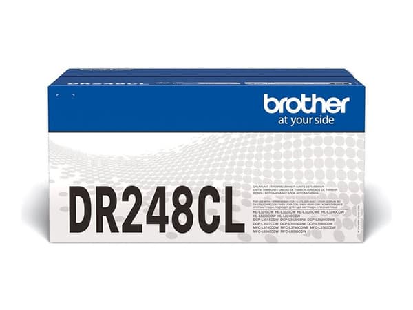 Brother DR-248CL, Alkuperäinen, Brother, 4 kpl, 30000 sivua, Musta, Syaani, Magenta, Keltainen