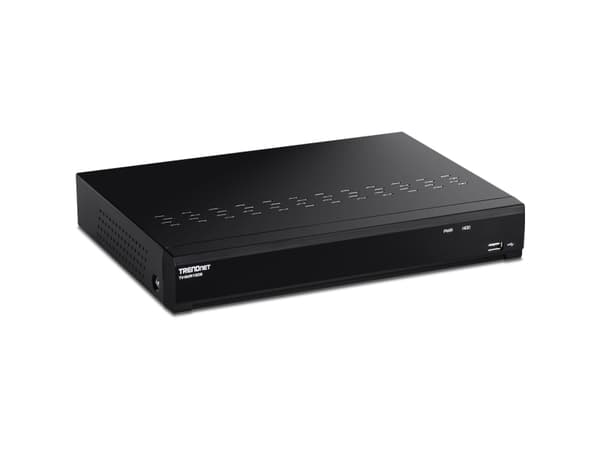 Trendnet TV-NVR1508, 8 kanavaa, 3840 x 2160 pikseliä, 15 käyttäjä (t), AAC, G.711 µ-law, H.264, H.265, 64 Mbit/s