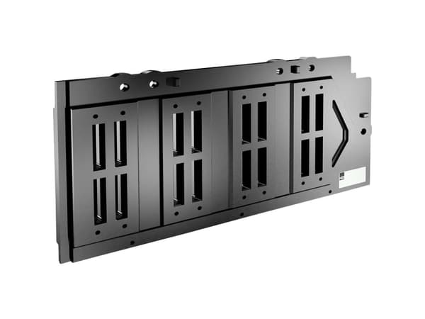 Rittal SV 9686.040, Samleskinnesett, Duroplast, Sort, 2 stk, 3,6 kg