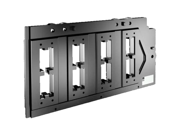 Rittal SV 9686.030, Samleskinnesett, Sort, Duroplast, 3 kg, 2 stk.