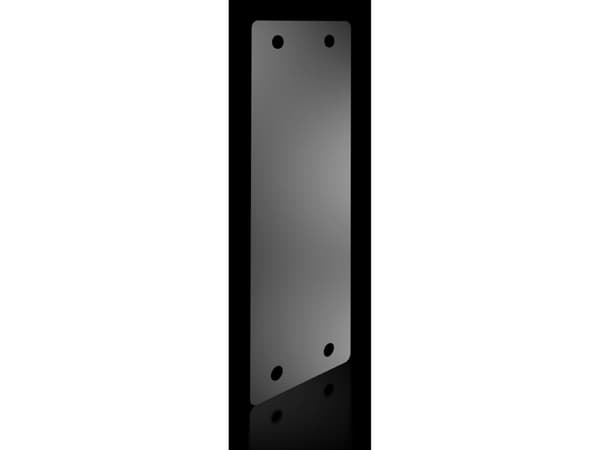 Rittal SV 9686.080, Dekselplate, Polyamid, Sort, 3 stykker, 75 g