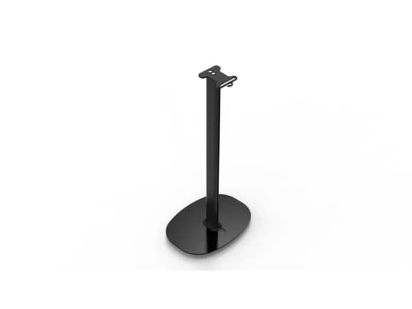 Flexson FLXE300FS1021EU, Lattia, Alumiini, Teräs, Musta, Vapaasti seisova, 1 jalka, Sonos Era 300