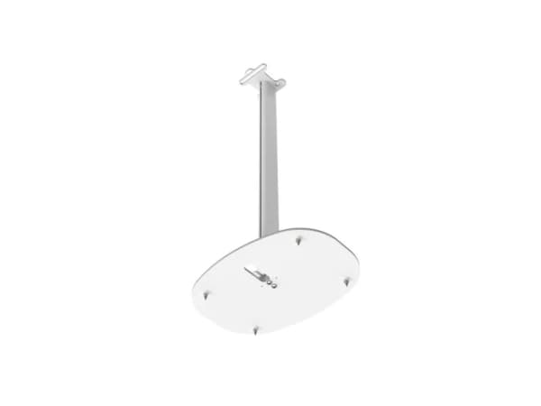 Flexson FLXE300FS1011EU, Golv, Gjuten aluminium, Stål, Vit, 1 ben, Sonos Era 300, 1 styck