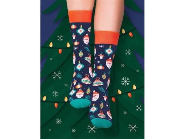 Nadwyraz.com Lange sokker Baubles 39-42