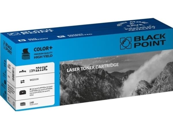 Black Point Black Point -väriaine LCBPH2211XC korvaa HP W2211X, syaani