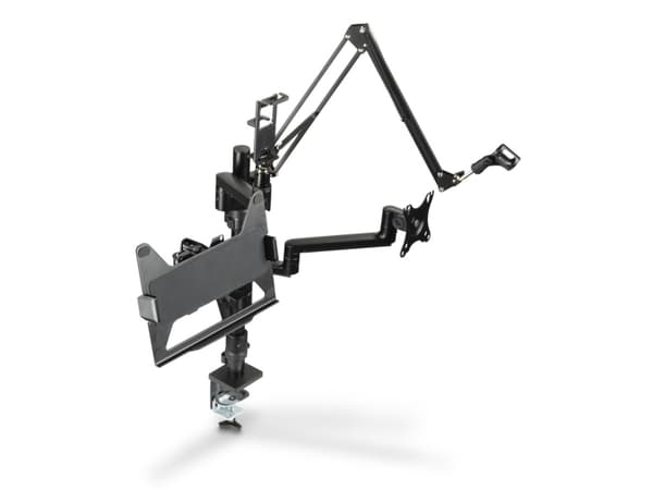 Hama 00004663, 33 cm (13"), 81,3 cm (32"), 75 x 75 mm, 100 x 100 mm, Korkeudensäätö, Musta