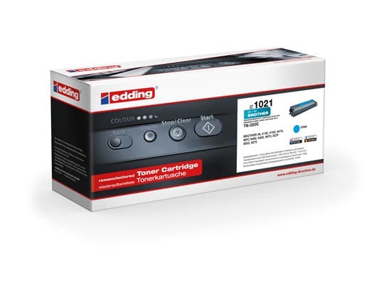 Edding EDD-1021, 1500 sider, Cyan, 1 stykker