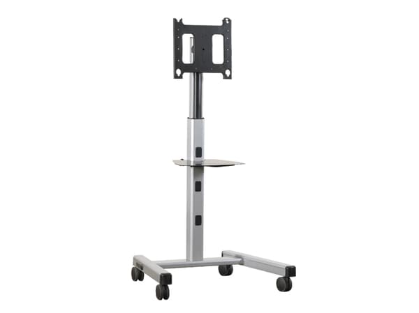 Chief Large Flat Panel Mobile Cart - For Displays 55-100" - Black - Stativ (grensesnittsbrakett) - for flatpanel - svart - skjermstørrelse: 42"-71" -