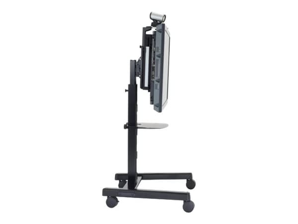 Chief Large Flat Panel Mobile Cart - For Displays 55-100" - Black - Stativ (grensesnittsbrakett) - for flatpanel - svart - skjermstørrelse: 42"-71" -