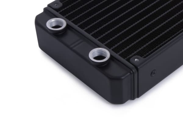Alphacool 14432, Jäähdytin, Alumiini, Musta, 1/4", 2 bar, 120 mm