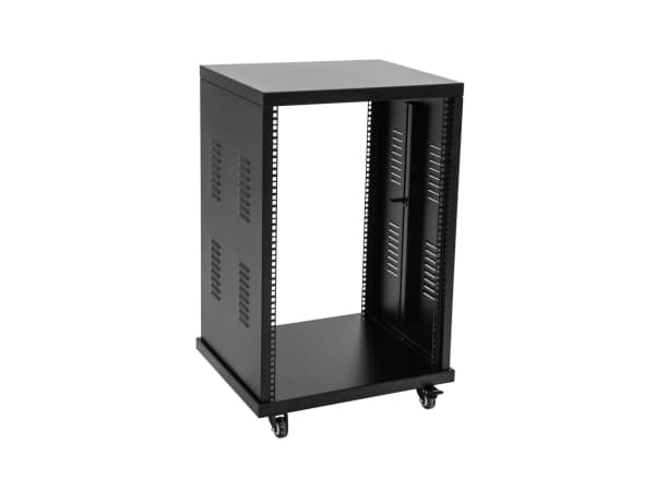 Roadinger 30103195, Rackram, Svart, Stål, 100 kg, 20U, 560 mm