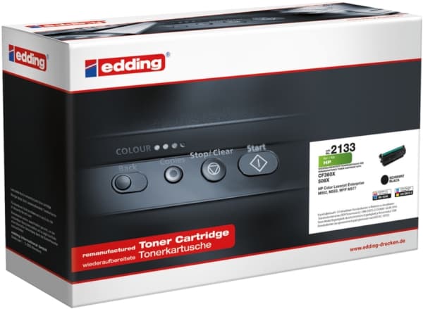 Edding EDD-2133, 12500 sider, Sort, 1 stykker
