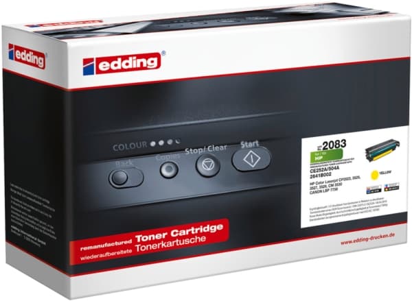 Edding EDD-2083, 7000 sider, Gult, 1 stykker