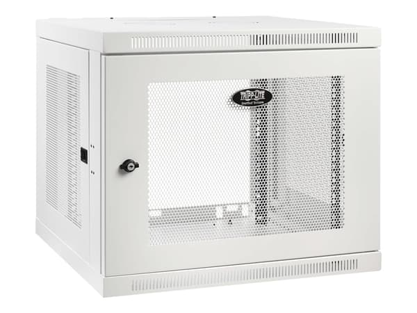 Eaton Tripp Lite Series Veggmontert rackkabinettskap 9U bryterdybde Deep White - Rackkabinettskap - veggmonterbar - hvit - 9U