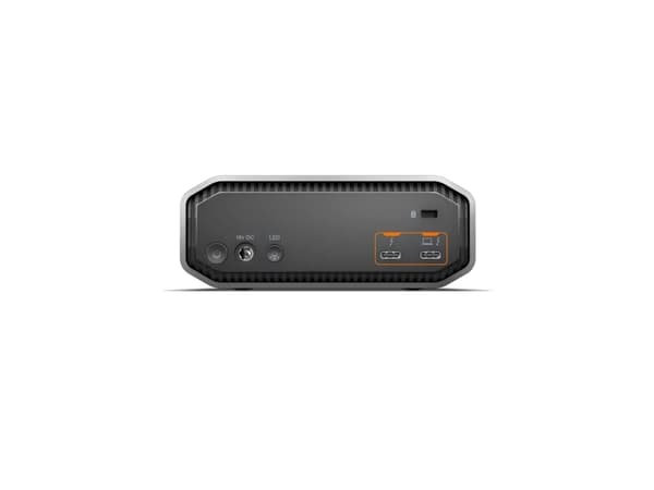 SanDisk Professional G-DRIVE PROJECT - Harddisk - Enterprise - 22 TB - ekstern (stasjonær) - USB 3.2 Gen 2 / Thunderbolt 3 (USB-C kontakt) - 7200 rpm