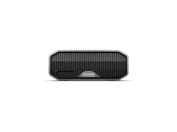 SanDisk Professional G-DRIVE PROJECT - Harddisk - Enterprise - 22 TB - ekstern (stasjonær) - USB 3.2 Gen 2 / Thunderbolt 3 (USB-C kontakt) - 7200 rpm