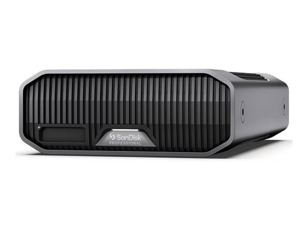 SanDisk Professional G-DRIVE PROJECT - Harddisk - Enterprise - 22 TB - ekstern (stasjonær) - USB 3.2 Gen 2 / Thunderbolt 3 (USB-C kontakt) - 7200 rpm