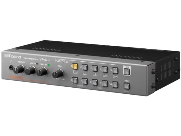 Roland VP-42H, WUXGA, NTSC, PAL, 800 x 600,1024 x 768,1280 x 1024,1280 x 720,1280 x 800,1366 x 768,1400 x 1050,1600 x 1200,1920 x..., 480i, 480p, 576
