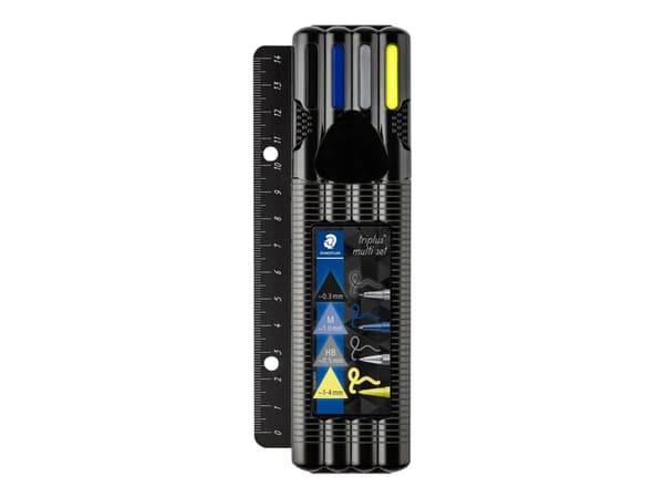 STAEDTLER triplus multi set 34 - Kulspetspenna, fineliner, överstrykningspenna och stiftpennuppsättning - 4 delar