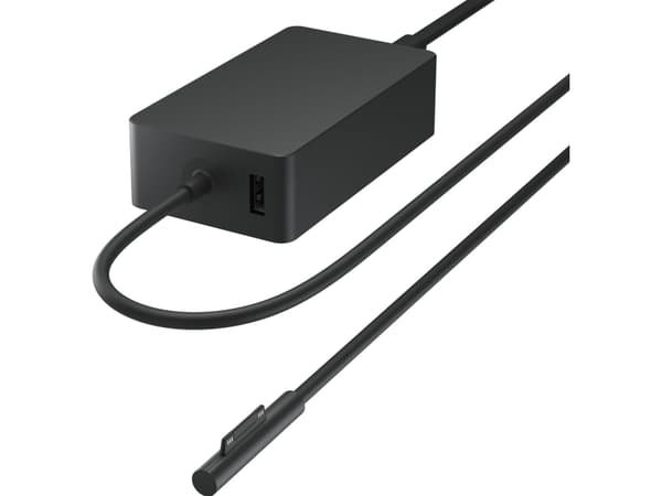 Microsoft - Strømadapter - 65 watt - utgangskontakter: 2 - kommersiell