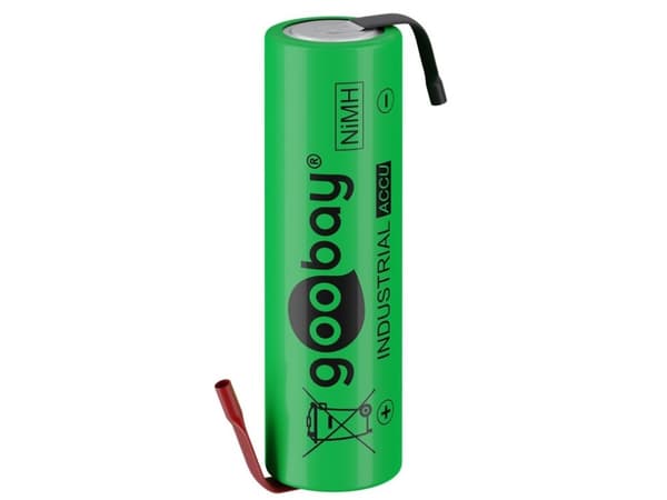 Wentronic 55509, Laddningsbart batteri, AA, Nickel-metallhydrid (NiMH), 1,2 V, 1 styck, 2100 mAh