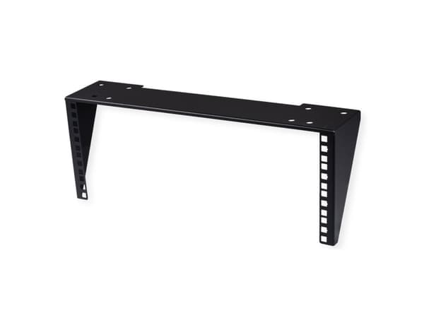 Value 26.99.0413, Monteringsskena, Svart, 10 kg, 4U, 48,3 cm (19"), 435 mm