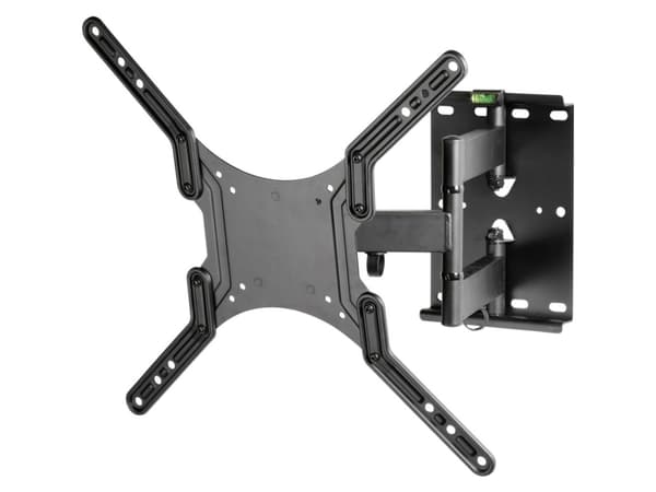 Vivanco WAP 410, 139,7 cm (55"), 100 x 100 mm, 400 x 400 mm, -12 - 2°, -90 - 90°, Sort