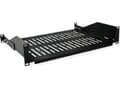 Miniatyrbilde 2 av 2: Value 26.99.0406, Rackhylle, Sort, 25 kg, 2U, 48,3 cm (19"), 485 mm