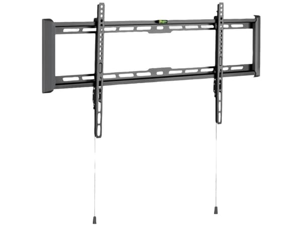 Value 17.99.1224, 109,2 cm (43"), 2,29 m (90"), 200 x 200 mm, 800 x 400 mm, Metall, Sort