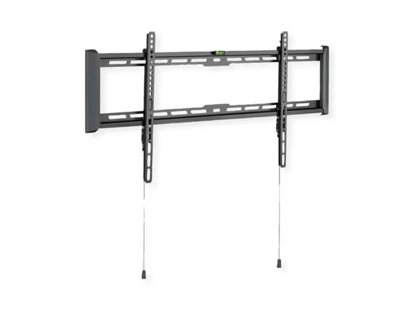 Value 17.99.1224, 109,2 cm (43"), 2,29 m (90"), 200 x 200 mm, 800 x 400 mm, Metall, Sort Sort