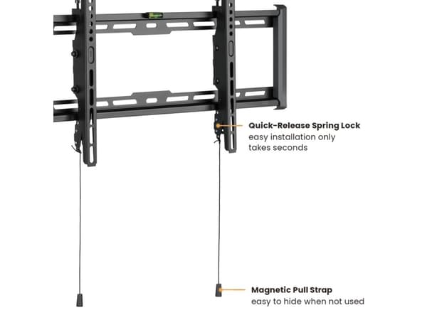 Value 17.99.1221, Skruer, 75 kg, 94 cm (37"), 2,03 m (80"), 600 x 400 mm, Sort