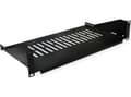 Miniatyrbilde 2 av 2: Value 26.99.0405, Rackhylle, Sort, 10 kg, 2U, 48,3 cm (19"), 485 mm