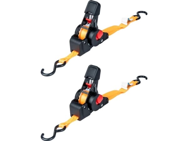 Transportbelte med automatisk retraktor 200kg 18mm 2m s-type amio-03323