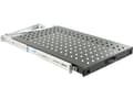 Miniatyrbild 2 av 3: Lanview by Logon - Rack sliding shelf - heavy duty type, d=1000 - svart, RAL 9005 - 1U - 19"