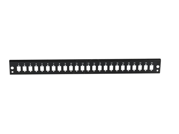 EFB Elektronik VSB-FP-SW-24SC-S, Monteringssats, Svart, 1U, 1 styck